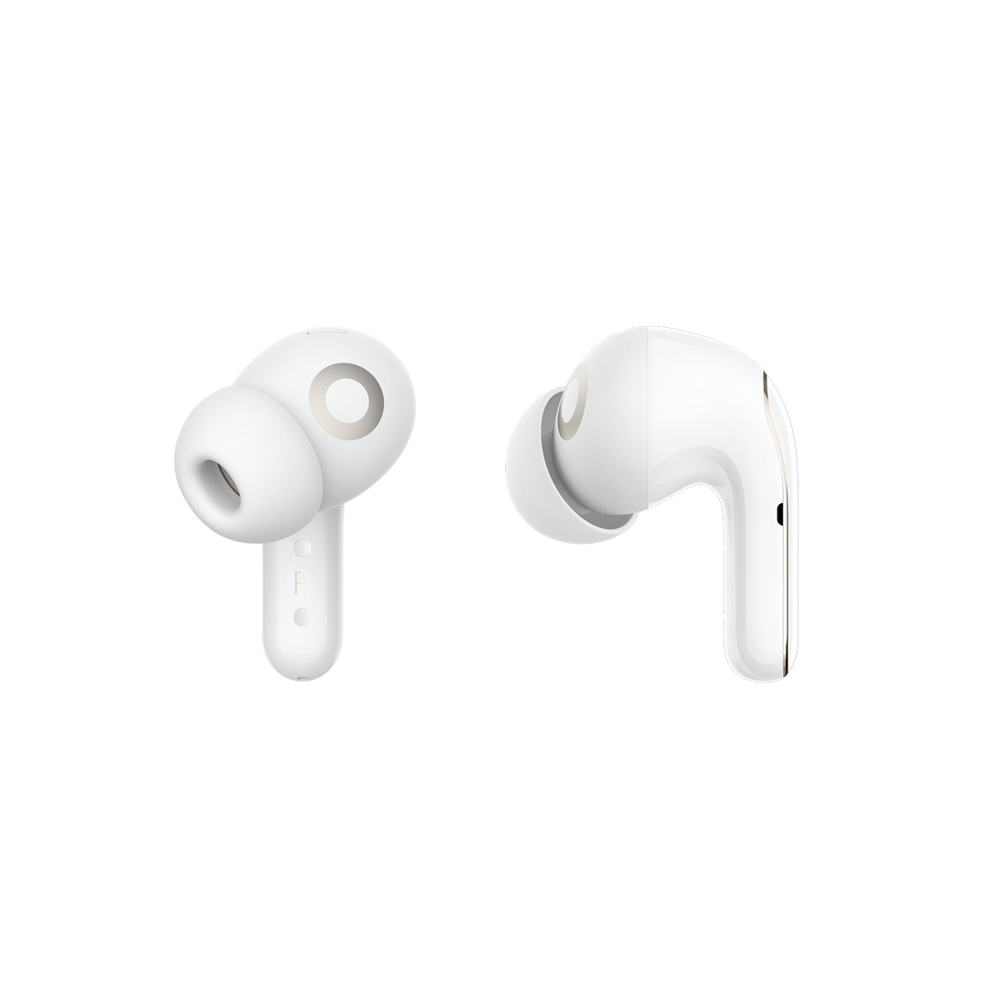Наушники, Xiaomi, Buds 5 Pro BT White, M2437E1/BHR9642GL, 53mAh(наушники), 570mAh (зарядный кейс), На одном заряде до 8 часов, до 38 часов с зарядным кейсом, Порт для зарядки Type-C, Время зарядки 2 часа, Bluetooth 5.4, Вес 5,6 гр, Дальность беспроводного соединения 10м, Белый