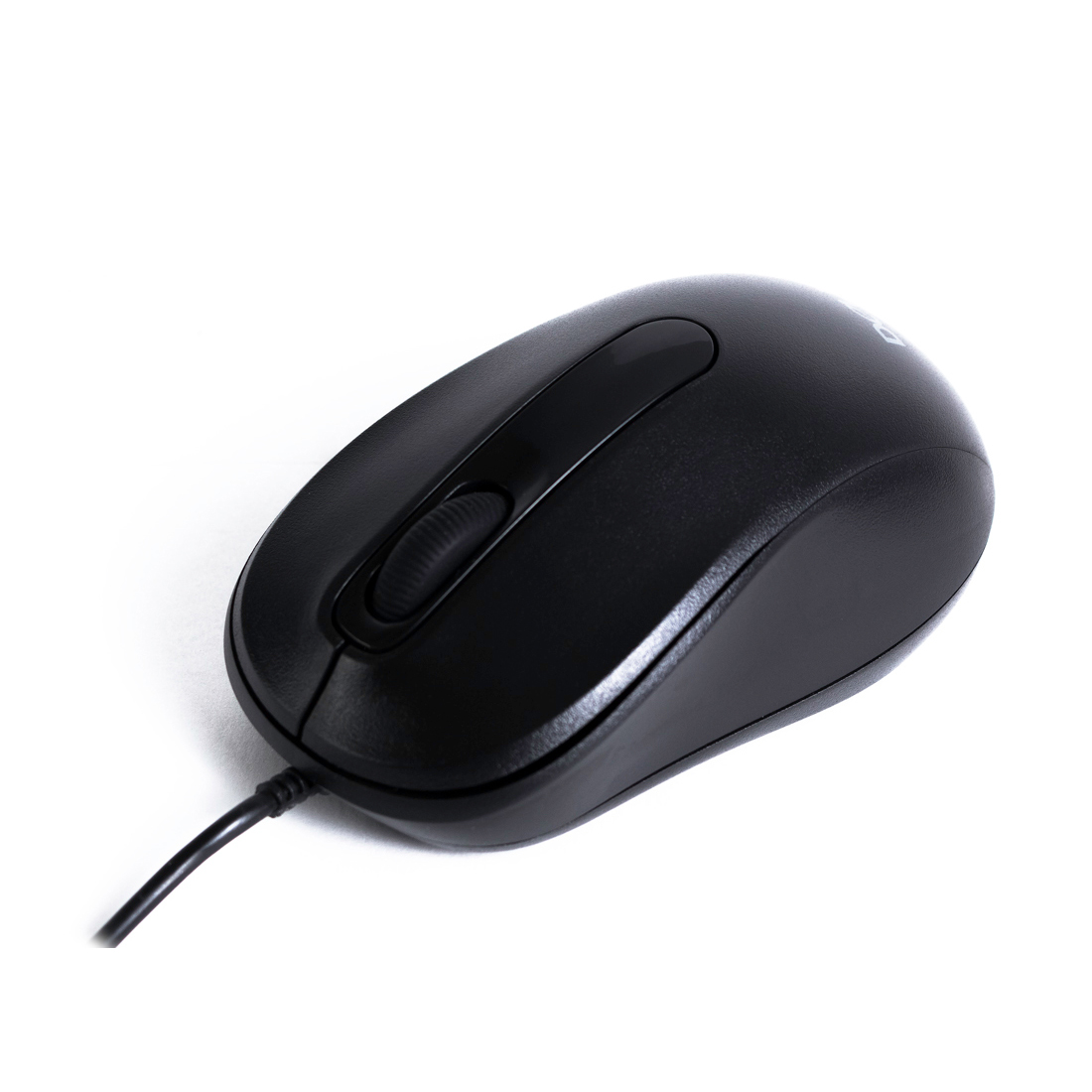 Компьютерная мышь, Delux, DLM-109OUB, Оптическая, USB, 1000 dpi, Длина кабеля 1,6м, Чёрный