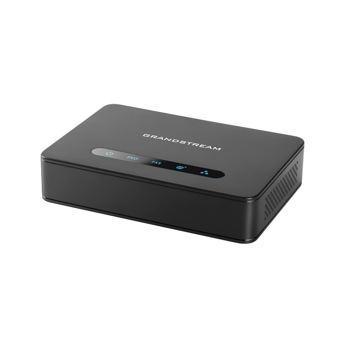 Телефонный адаптер, Grandstream, HT813, 1xFXS, 1xFXO, 1xLAN 10/100M, 1xWAN 10/100M, 3-х сторонняя конференц-связь, 1 SIP- профиль, Lifeline