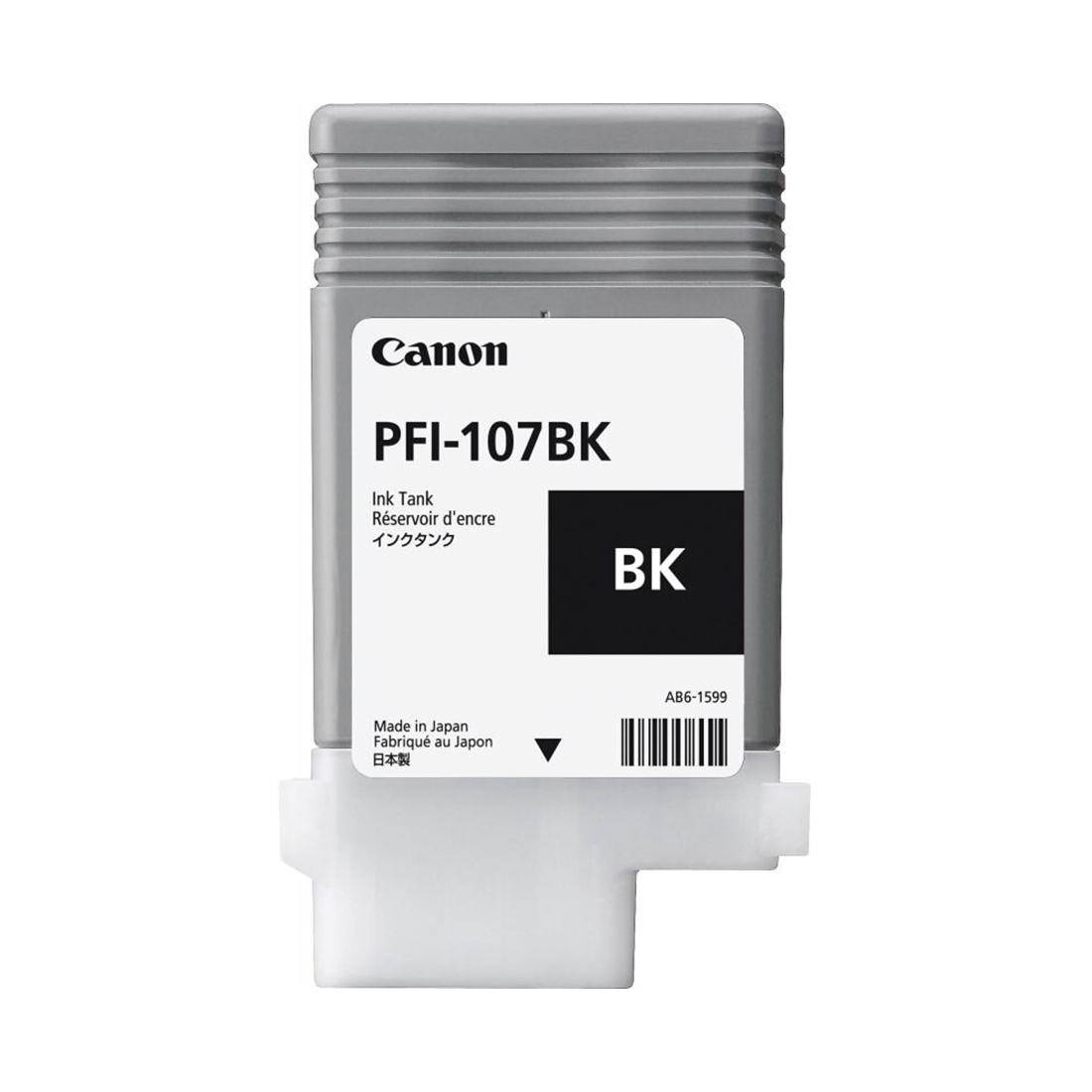 Чернила Canon Ink Tank PFI-107 Black для imagePROGRAF 670/680/685/770/780/785, 130 мл
