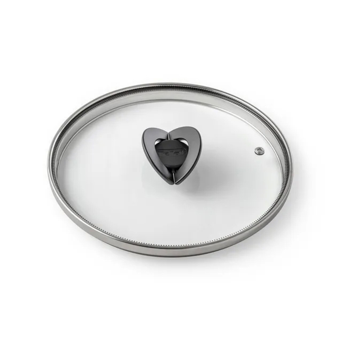 Крышка, Tefal, Butterfly 4199724, 24см, Жаропрочное стекло, 24 см, Нержавеющая сталь