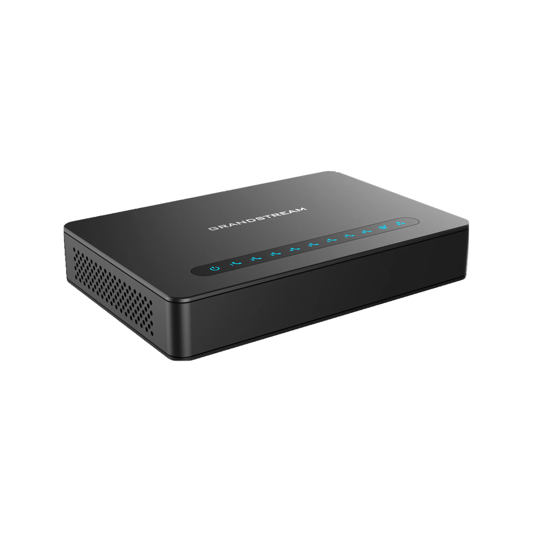 Телефонный адаптер, Grandstream, HT818, 8xFXS, 1xLAN 10/100/1000M, 1xWAN 10/100/1000M, 3-х сторонняя конференц-связь, 2 SIP- профиля