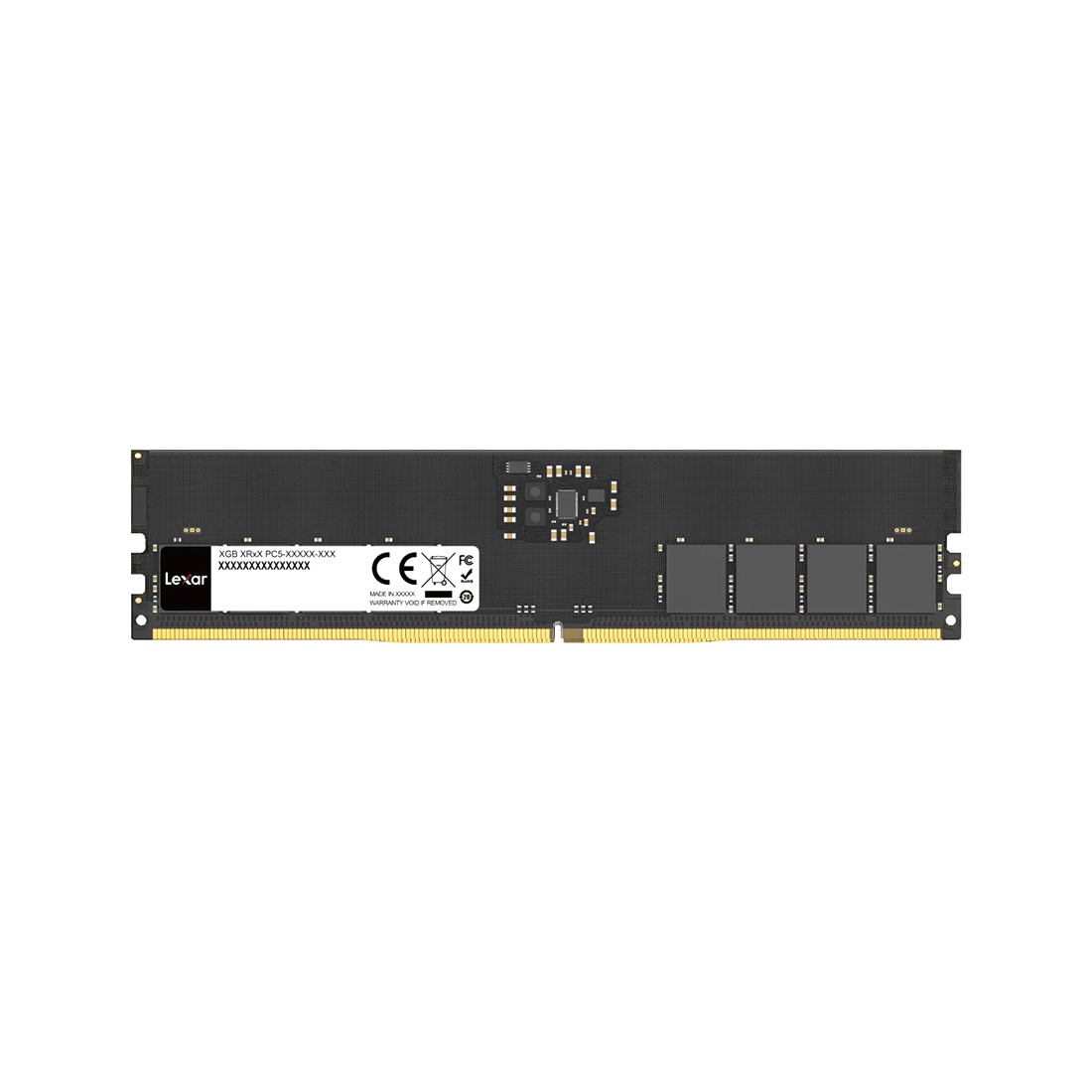 Модуль памяти, Lexar, LD5U16G56C46ST-BGS, DDR5, 16GB, CL46, 1.35V, DIMM <PC5-44800/5600MHz>