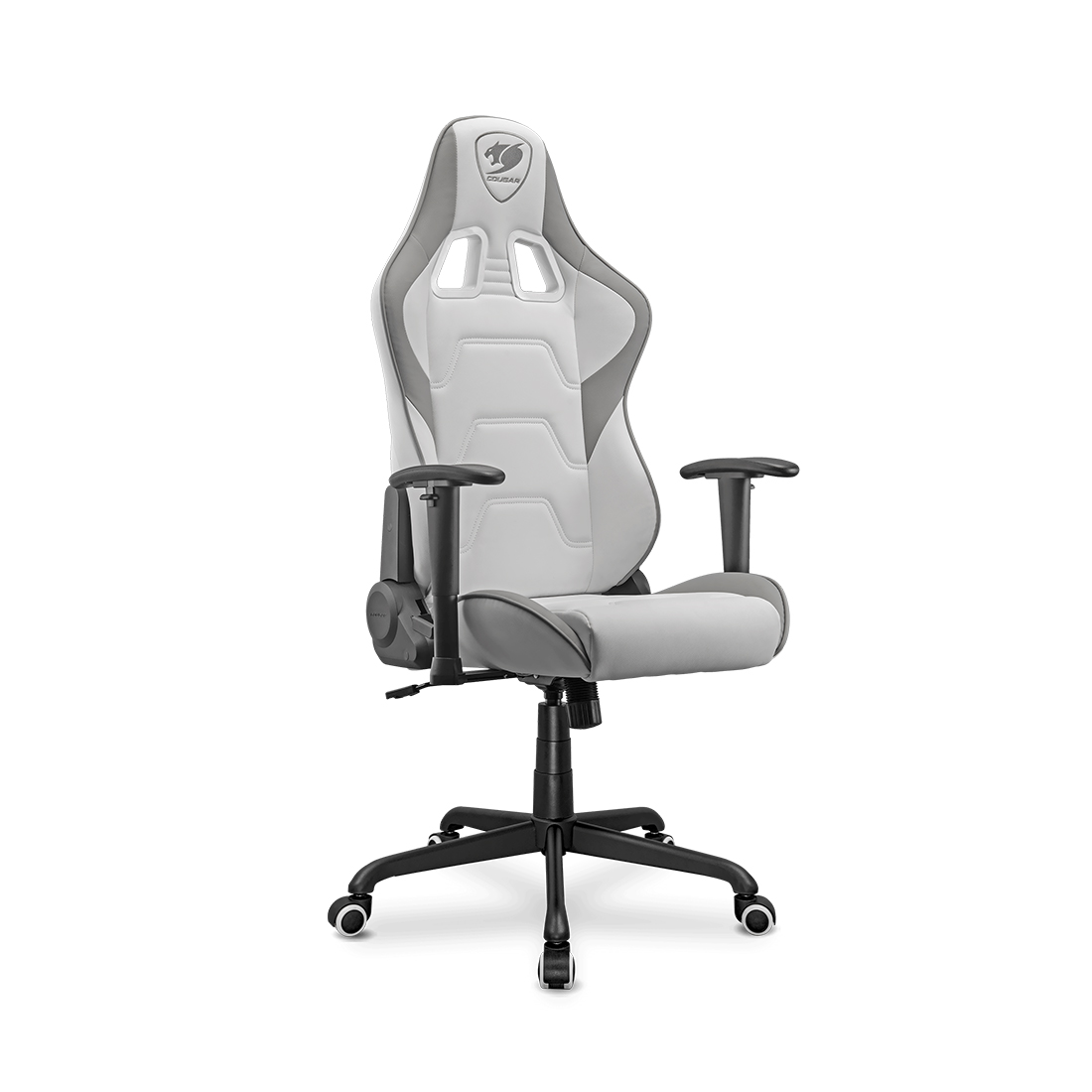 Игровое компьютерное кресло, Cougar, Armor Elite White, Искусственная кожа PU AIR, (Ш)54,5*(Г)49*(В)126(133) см, Чёрно-Белый