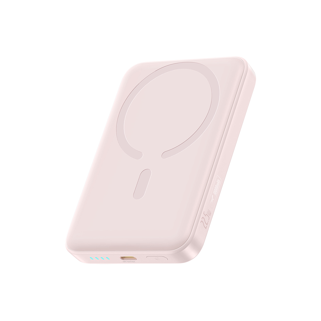 Портативный внешний аккумулятор, Baseus, EnerFill FM11 Ultra-Mini (E0026601), 10000mAh, 22.5W, Розовый