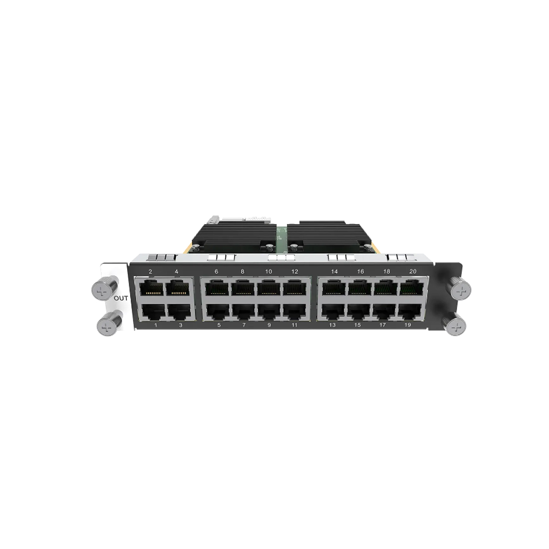 Карта вывода, NovaStar, H_20xRJ45, для контроллеров серии H