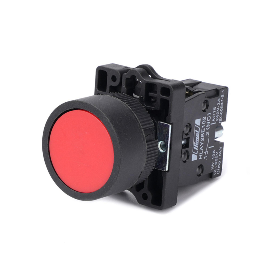 Кнопка Himel HLAY2EA42 1НЗ красная