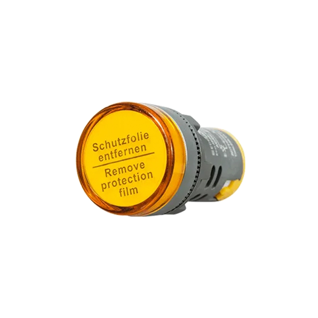Сигнальная лампа, Himel, HLD1222PDY, 22мм AC/DC 24В жёлтая