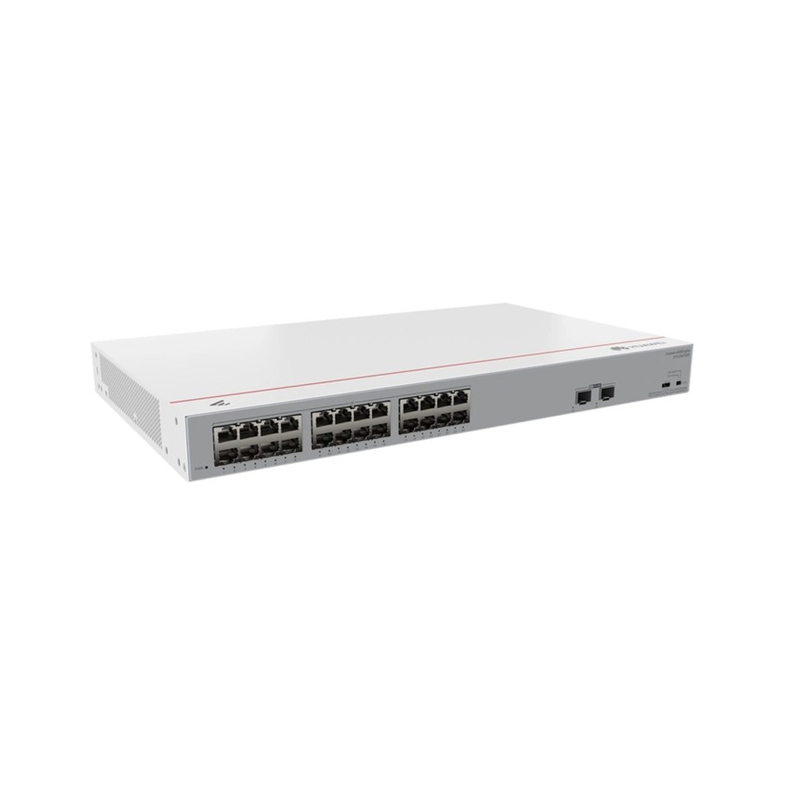 Коммутатор, Huawei, S110-24LP2SR, Неуправляемый, 24 порта 10/100/1000M RJ-45, 2 порта SFP, 124 W PoE+, стоечный