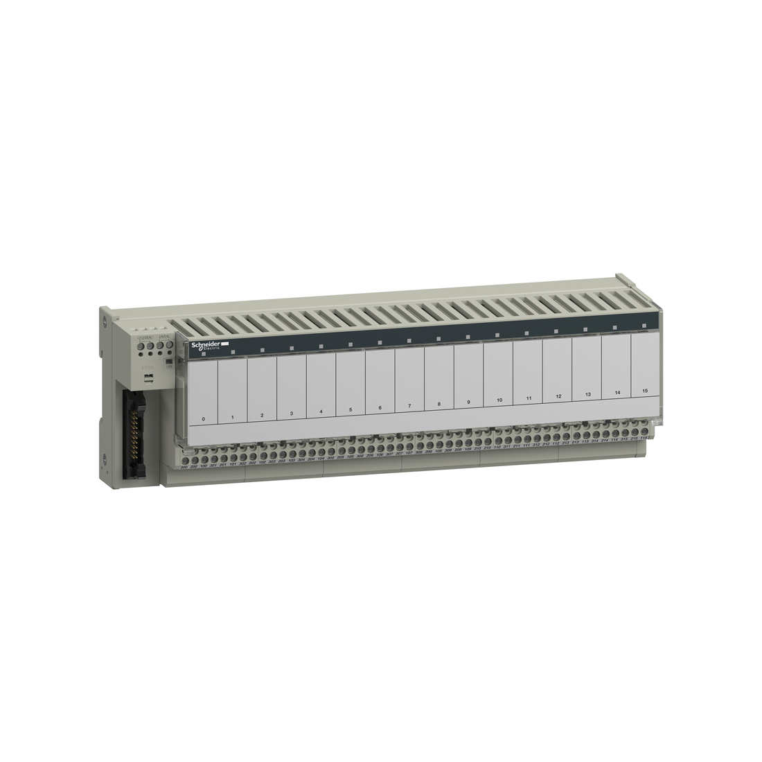 База Telefast, SE, ABE7R16T330, 16 реле 12,5мм