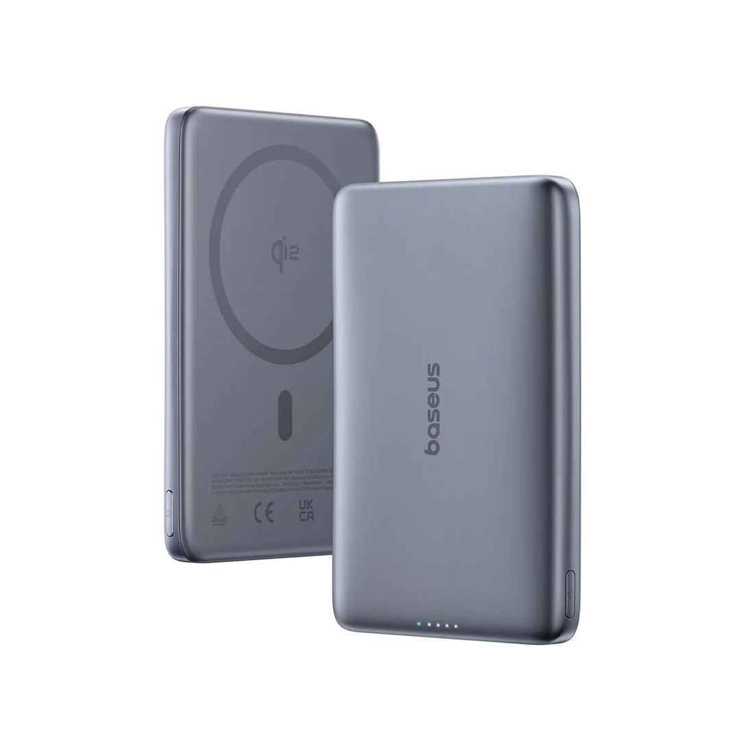 Портативный внешний аккумулятор, Baseus, PicoGo AM41 (E0027200), Ultra-Slim, 10000 мАч, 27W, Серый