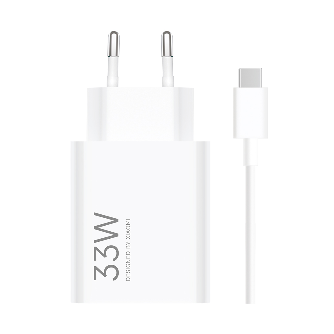 Адаптер питания, Xiaomi, 33W Charging Combo (Type-A), BHR9956EU/MDY-16-EF, 100–240В, 50/60Гц, 0,8А, Белый