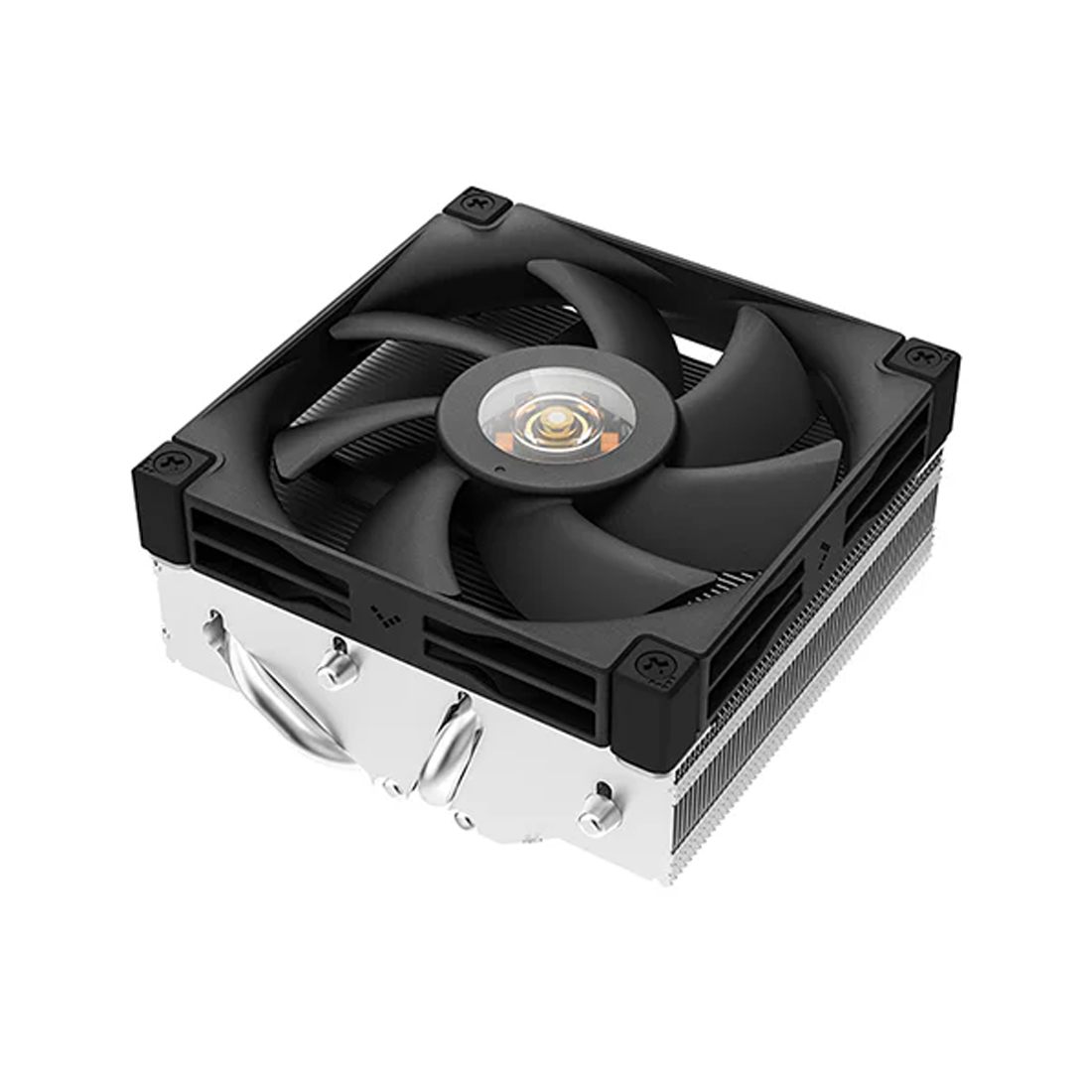 Кулер для процессора, Deepcool, AN400 R-AN400-SRWNMN-G, Intel 1851/1700/1200/115х и AMD AM5/AM4, 150W, 92мм, 500- 2950±10% об/м, 31.18CFM,  23,2dB(A), 4pin, 92х92х52,5мм, Серебряный