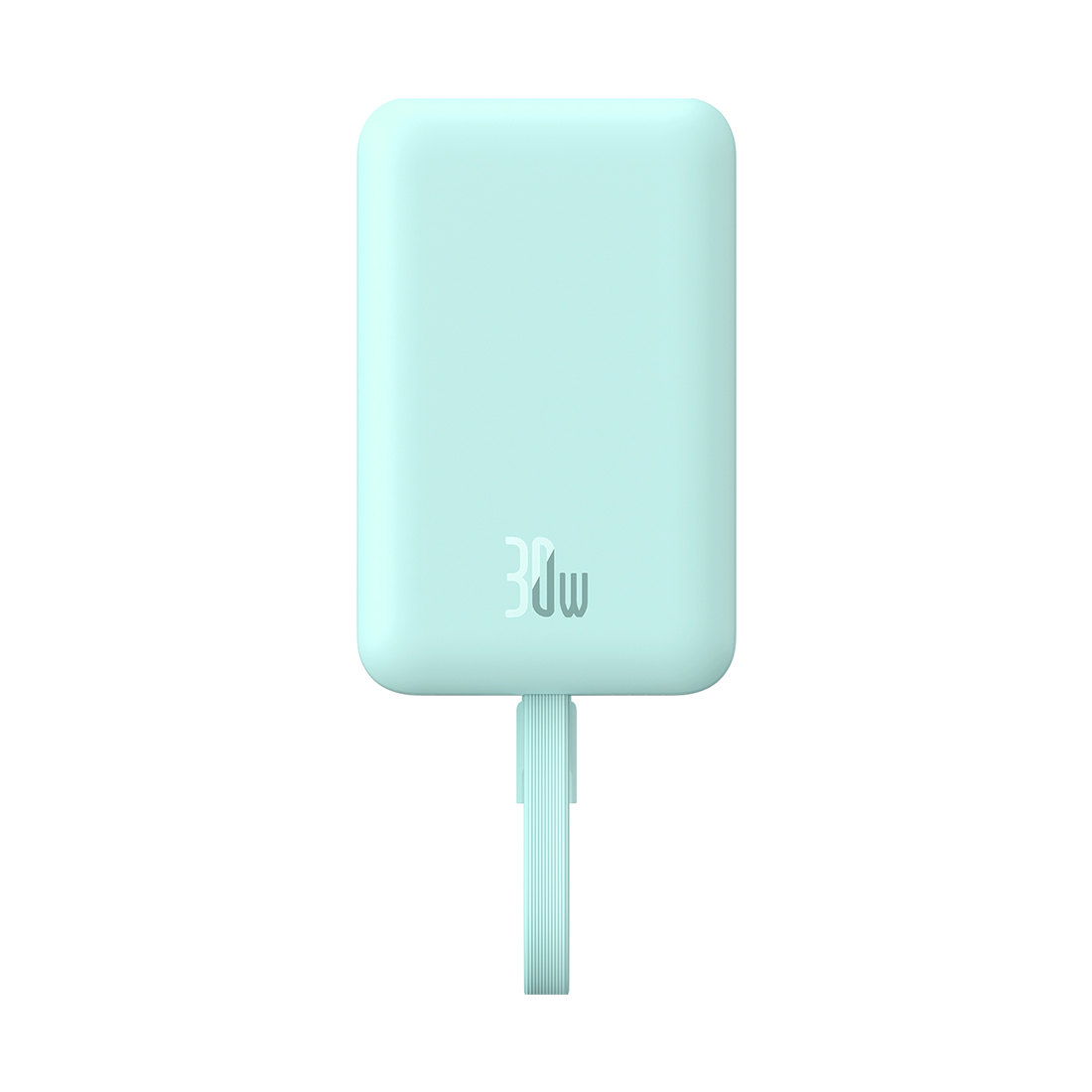 Портативный внешний аккумулятор, Baseus, Magnetic Mini (P1002210B333-00), 10000mAh, 30W, Голубой