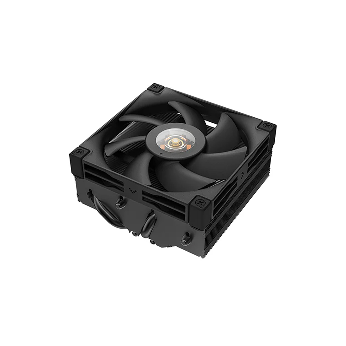 Кулер для процессора, Deepcool, AN400 BK R-AN400-BKWNMN-G, Intel 1851/1700/1200/115х и AMD AM5/AM4, 150W, 92мм, 500- 2950±10% об/м, 31.18CFM,  23,2dB(A), 4pin, 94х57х52,5мм, Чёрный