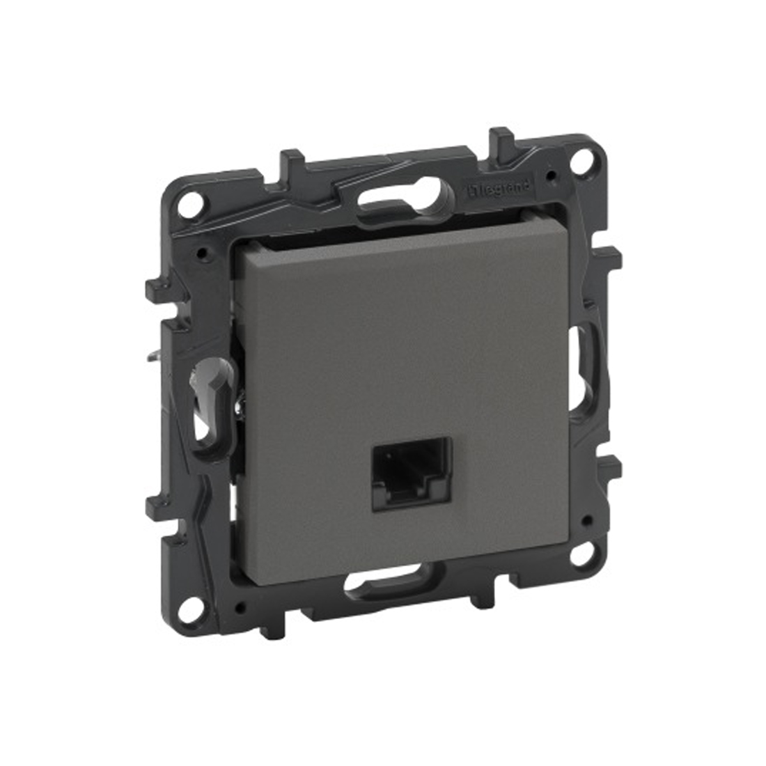Информационная розетка одинарная, Legrand Niloe Step, 863363, RJ45 Кат.6 UTP Алюминий