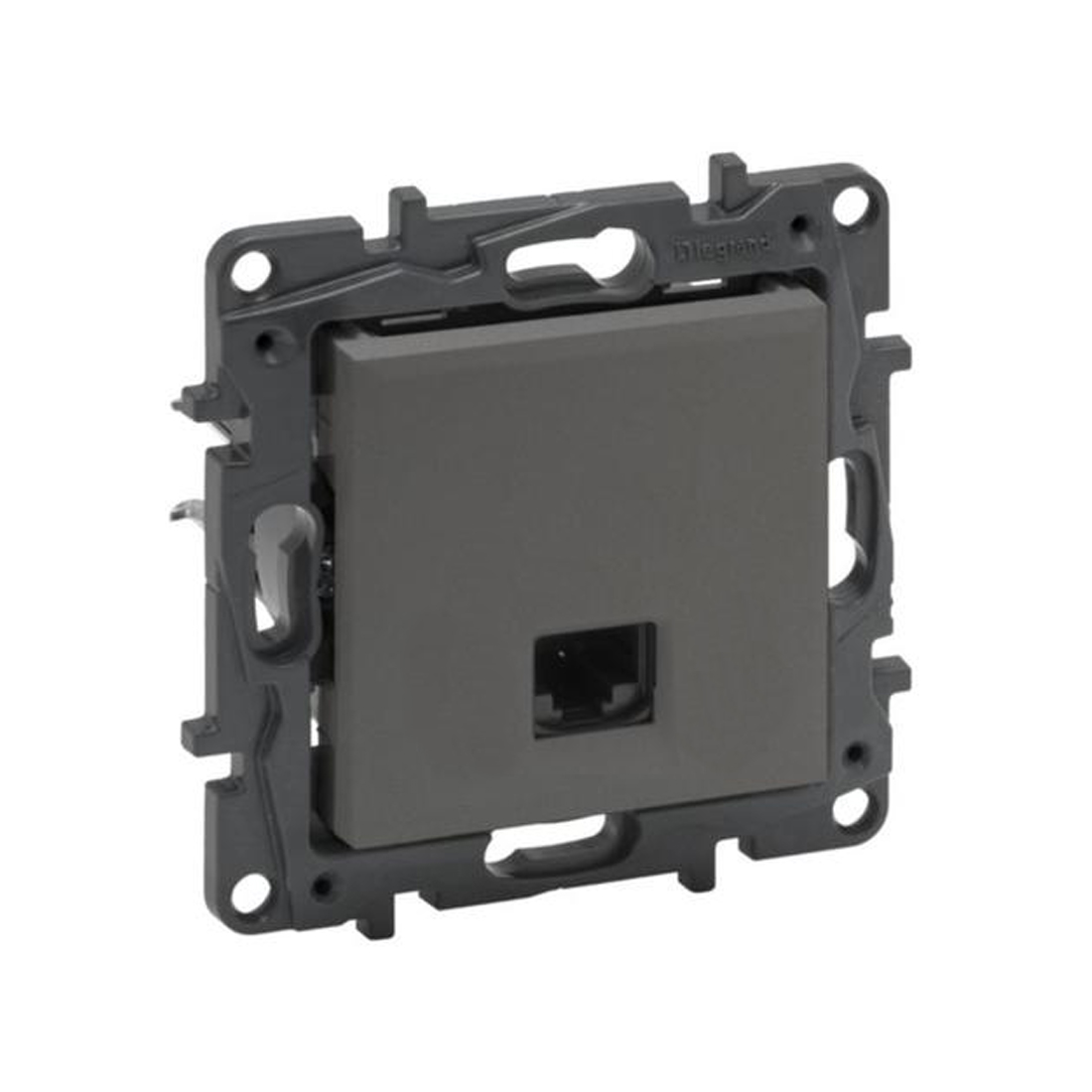 Информационная розетка одинарная, Legrand Niloe Step, 863463, RJ45 Кат.6 UTP Сталь