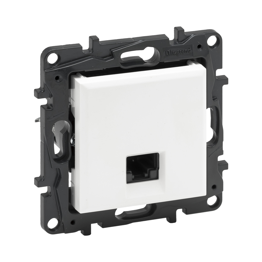 Информационная розетка одинарная, Legrand Niloe Step, 863159B, RJ45 Кат.5e UTP Белый