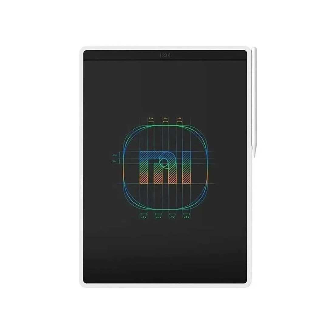 Графический планшет, Xiaomi, LCD Writing Tablet 13.5", Color Edition, MJXHB02WC/BHR7278GL, 214 300 7,2 мм, ABS, полимерный твердый жидкокристаллический дисплей, мягкая пленка, CR2025, Цветная версия, Белый