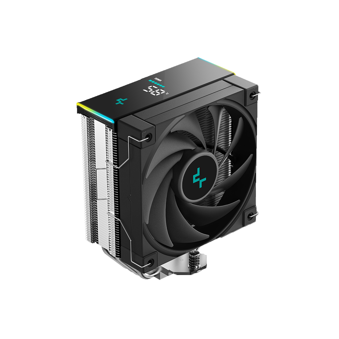 Кулер для процессора, Deepcool, AK400 DIGITAL SE R-AK400-BKADMN-GJD, Intel 1851/1700/1200/115х и AMD AM5/AM4, 220W, 120мм, 500-1850±10%/об/м, 68.99 CFM, 28 dB(A), 4pin, 126х97х157мм, Черный