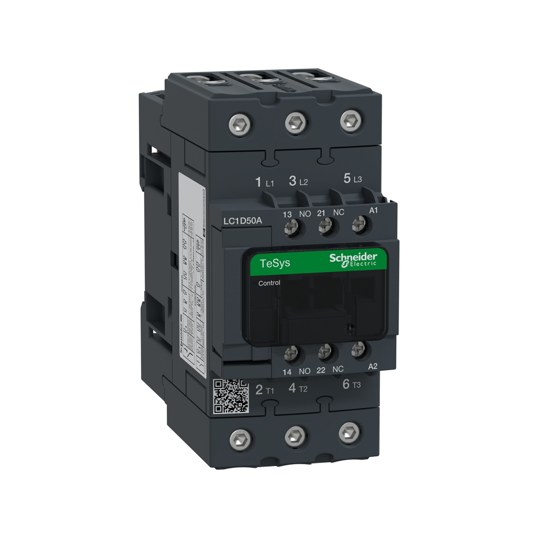Контактор, SE, LC1D50AB7, 3Р 50А 24В 50/60Гц винт.зажим E-Link