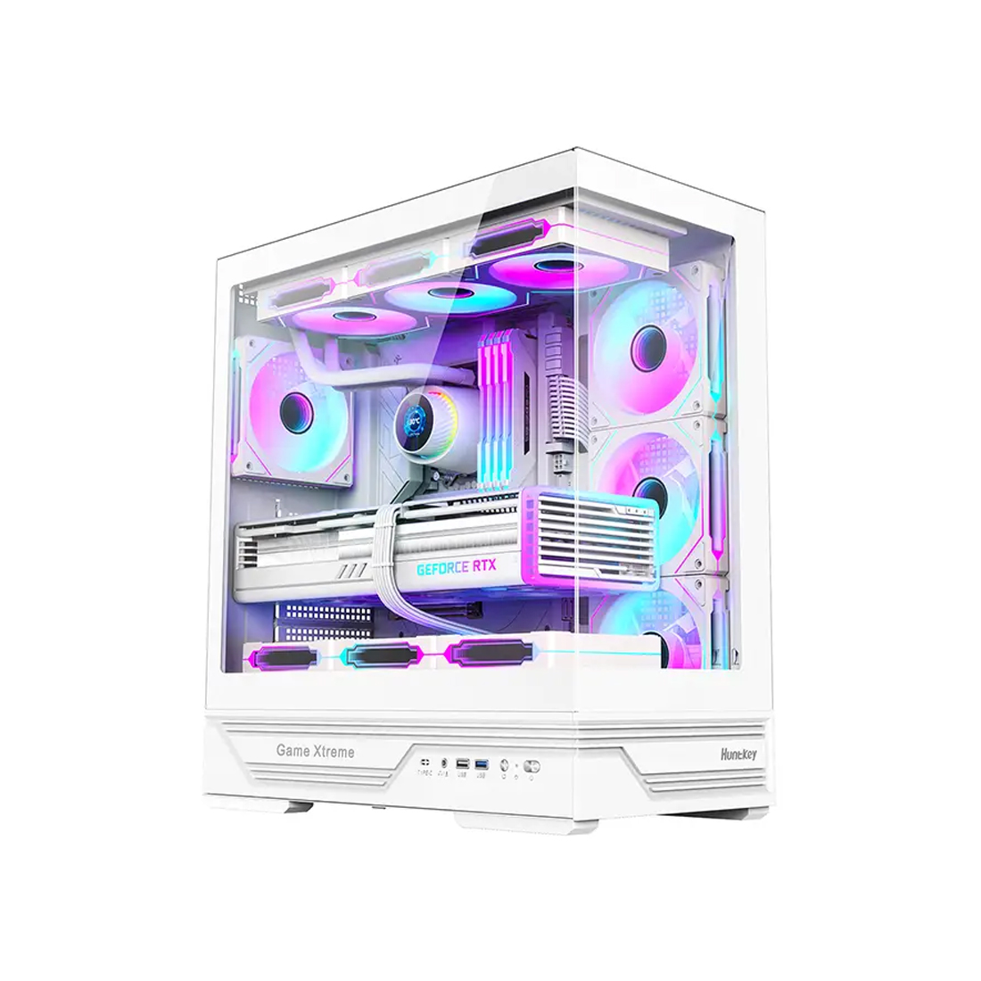 Компьютерный корпус Huntkey GX760A Fortune White