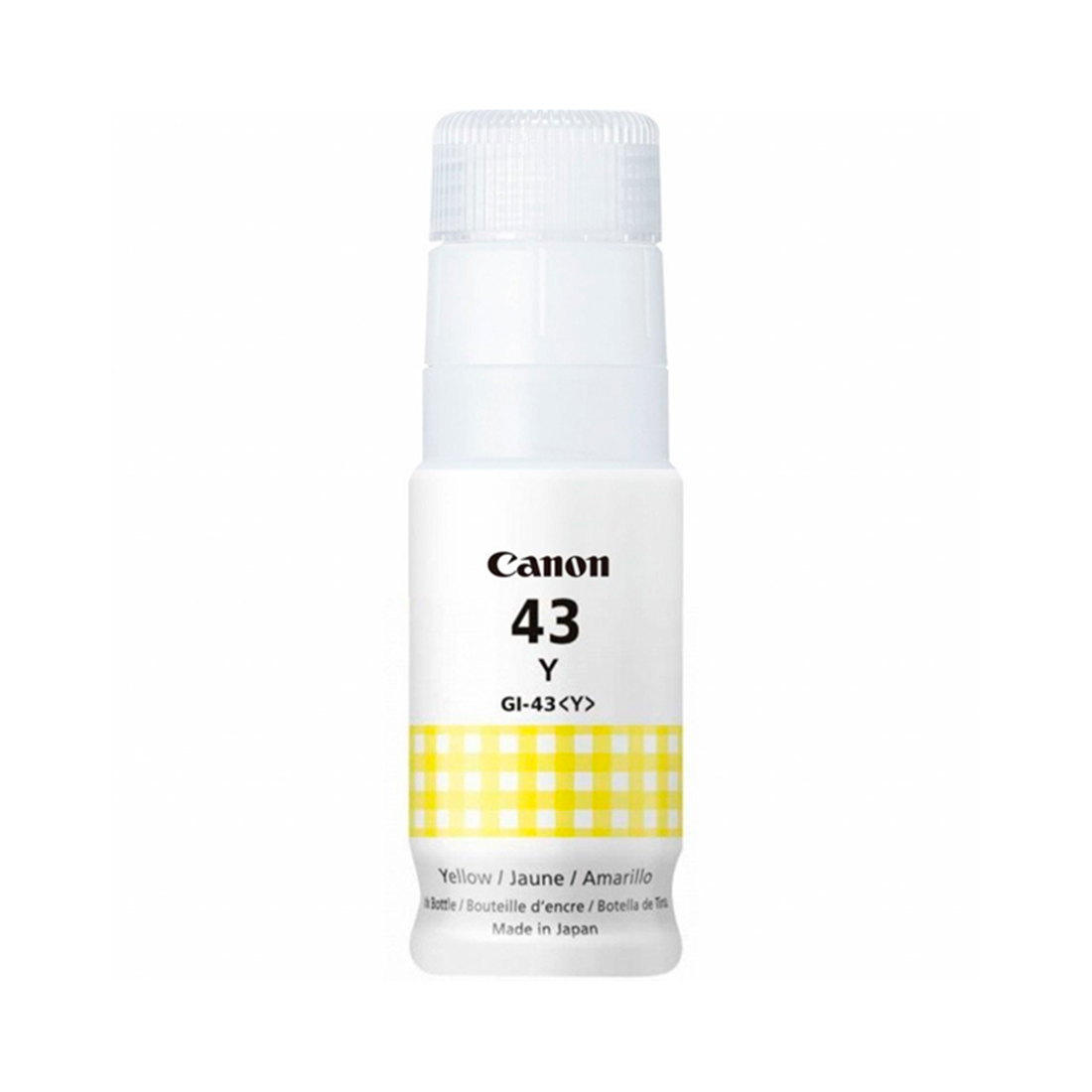 Чернила Canon GI-43 Yellow для PIXMA G540/G640, 60 мл
