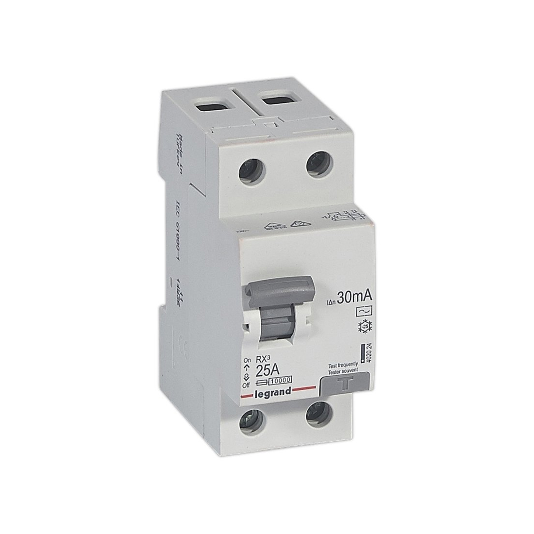 ВДТ, Legrand, 402024, 2П 25А АC RX3 30мA