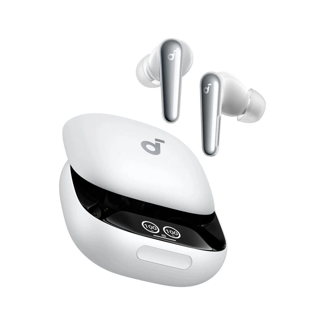 Наушники, soundcore, Liberty 4 Pro (A3954G21), Bluetooth5.3, TWS, ANC, ACAA, до 40часов, IPX5, Белый