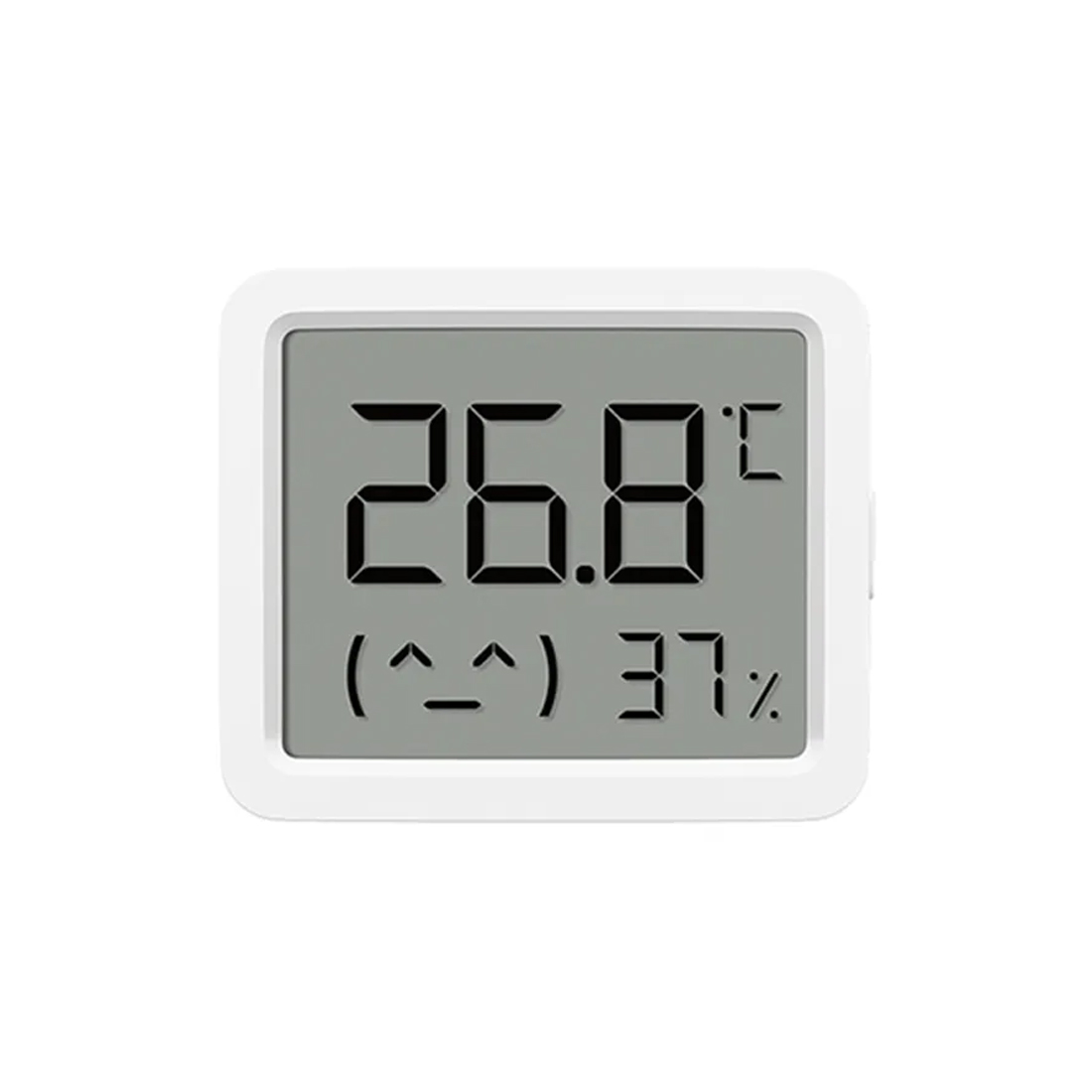 Датчик температуры и уровня влажности , Xiaomi, Smart Temperature and Humidity Monitor 3 Mini, QBH4312GL/MJWSDOGMMC, Компактный датчик (534513 мм), Дисплей 2.1, Точность 0.1 °C / 1% RH, Bluetooth, Батарея CR2450 (в комплекте), Белый