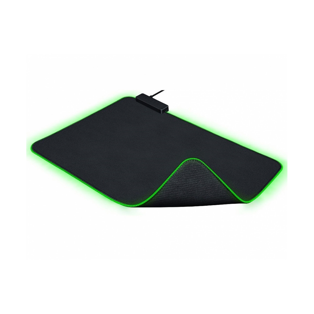 Коврик для компьютерной мыши, Razer, Goliathus Chroma, RZ02-02500100-R3M1, 355*255*3мм, На базе подсветки Razer Chroma™ с возможностью настройки 16,8 млн цветовых оттенков, Микротекстурированная тканевая поверхность, Резиновое основание, Крепление для фиксации кабеля мыши, Чёрный