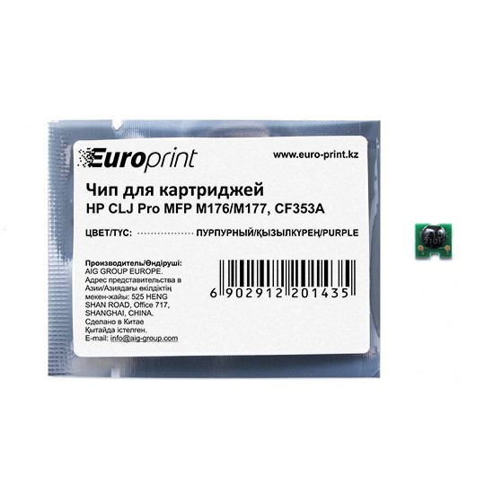 Чип Europrint CF353A для картриджей HP CLJ Pro MFP M176/M177