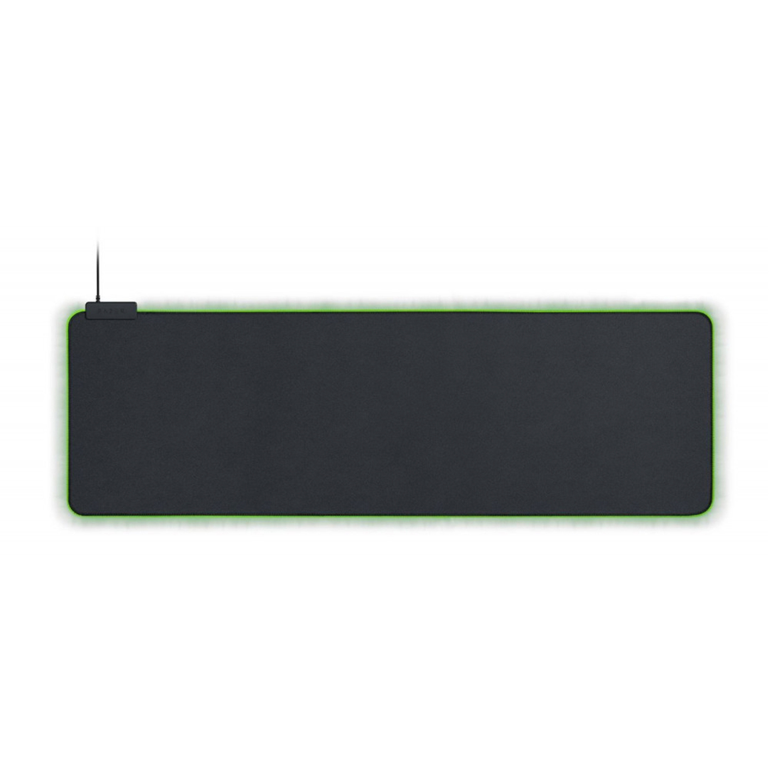 Коврик для компьютерной мыши, Razer, Goliathus Extended Chroma, RZ02-02500300-R3M1, 920*294*3мм, На базе подсветки Razer Chroma™ с возможностью настройки 16,8 млн цветовых оттенков, Микротекстурированная тканевая поверхность, Резиновое основание, Крепление для фиксации кабеля мыши, 560 г, Чёрный