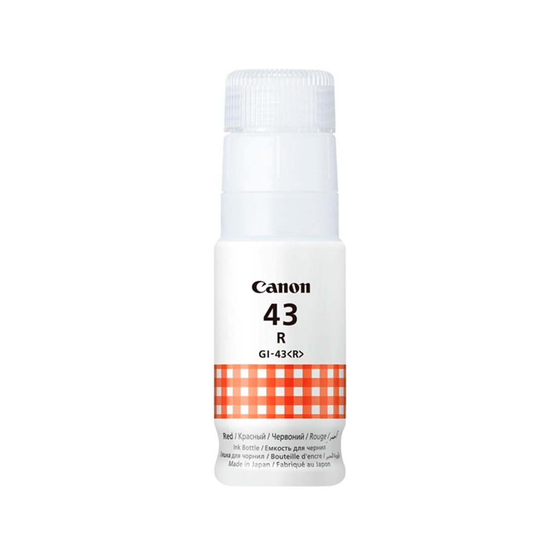 Чернила Canon GI-43 Red для PIXMA G540/G640, 60 мл