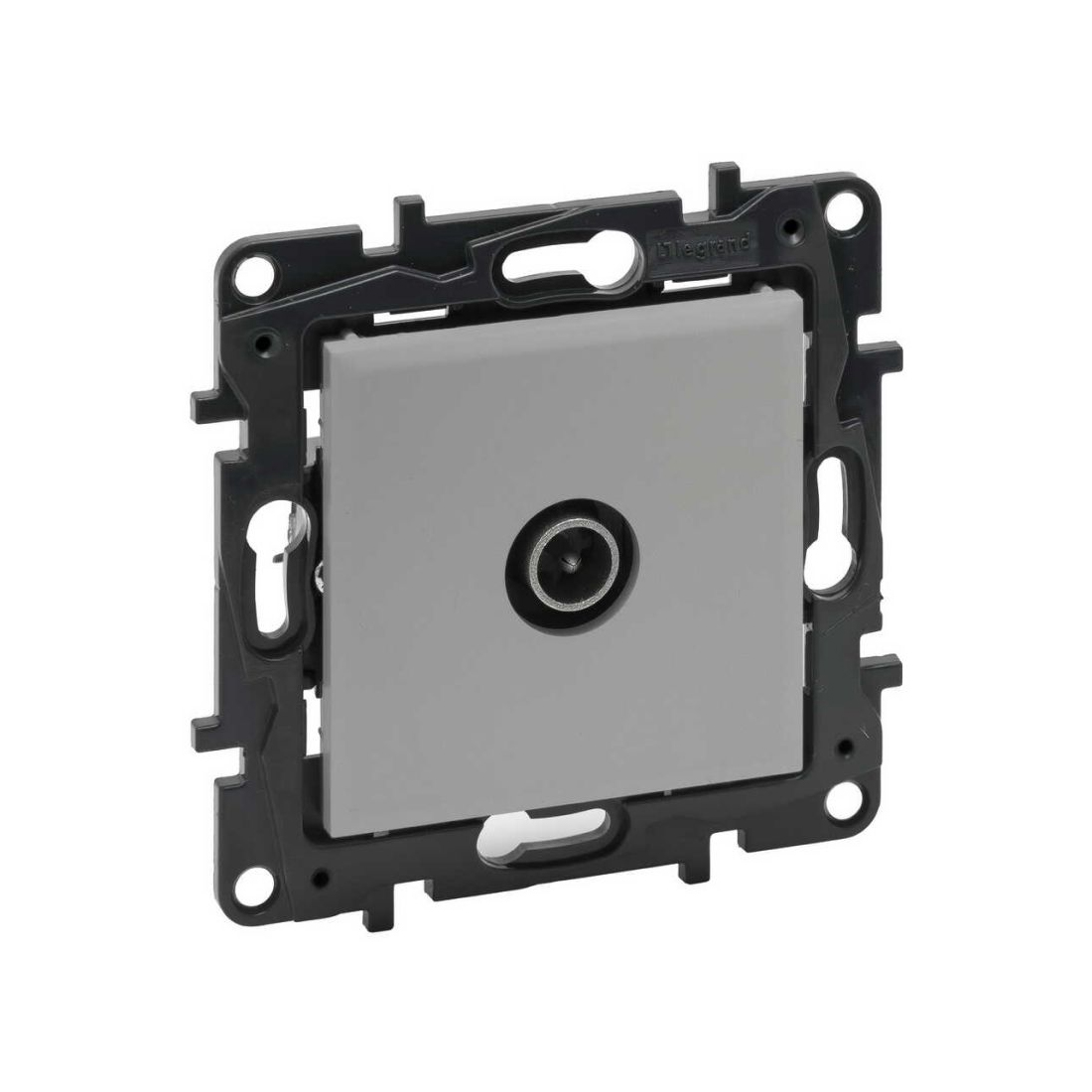 Розетка TV "звезда", Legrand Niloe Step, 863374, Алюминий