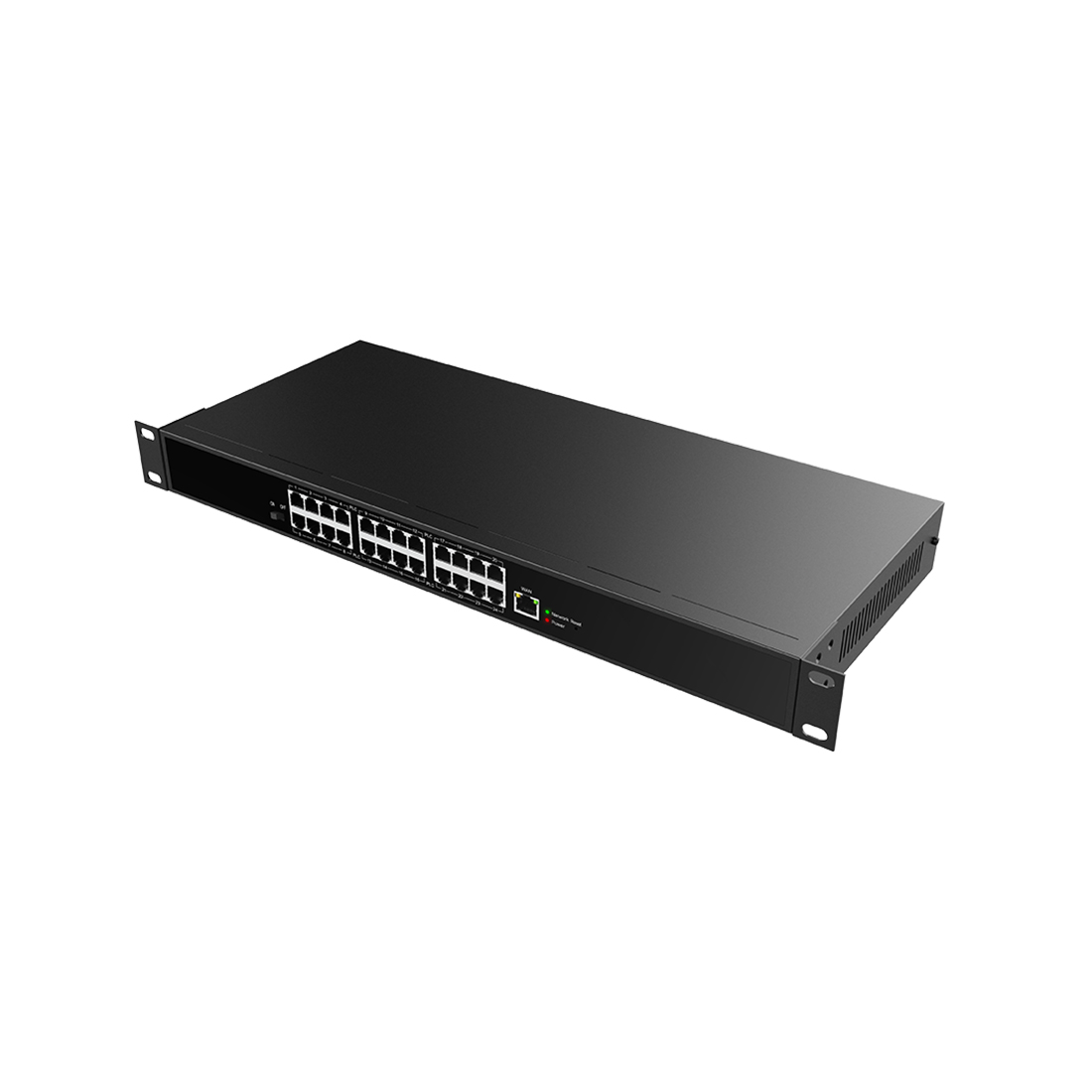 VoIP шлюз, Fanvil, PN24, коммутатор 2-Wire, 24 х RJ11 + питание, 2-жильный провод ("лапша") для специальных телефонов Fanvil, 1 x RJ45 Uplink, блок питания в комплекте