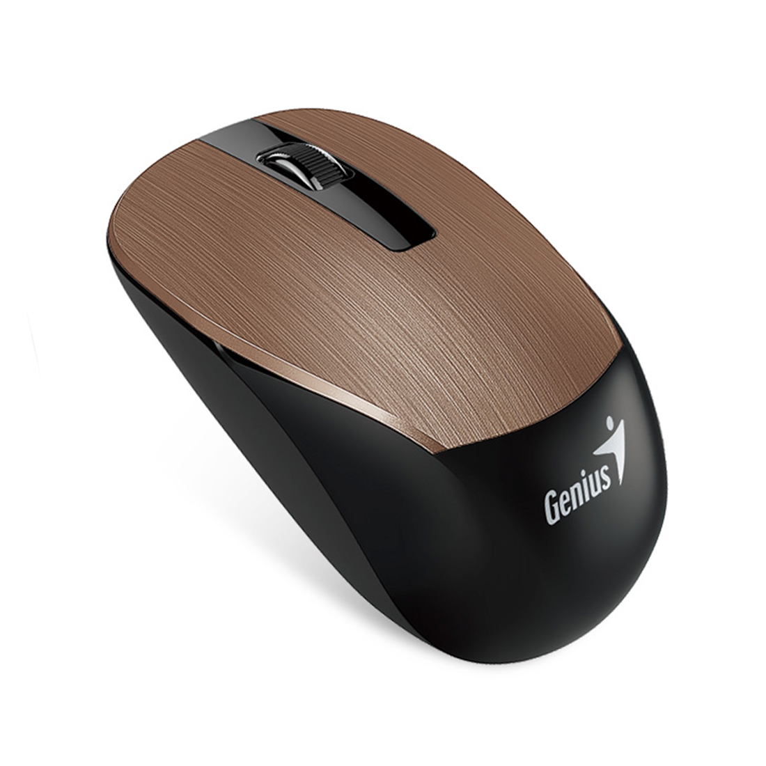Компьютерная мышь, Genius, NX-7015, 3D, Оптическая, 1600dpi, Беcпроводная 2.4ГГц, Розово Коричневый