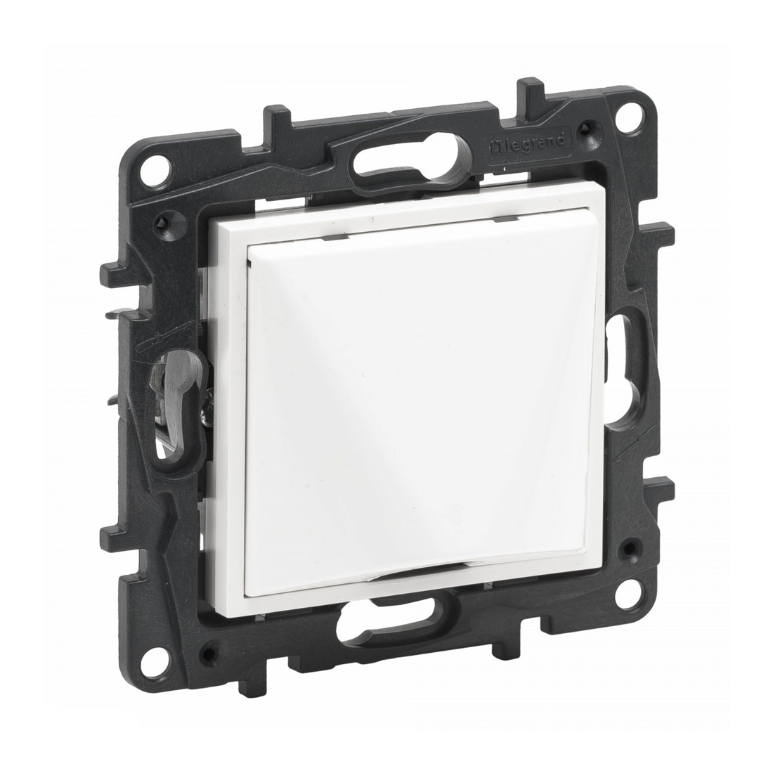 Вывод кабеля, Legrand Niloe Step, 863129, с фиксатором IP21 Белый