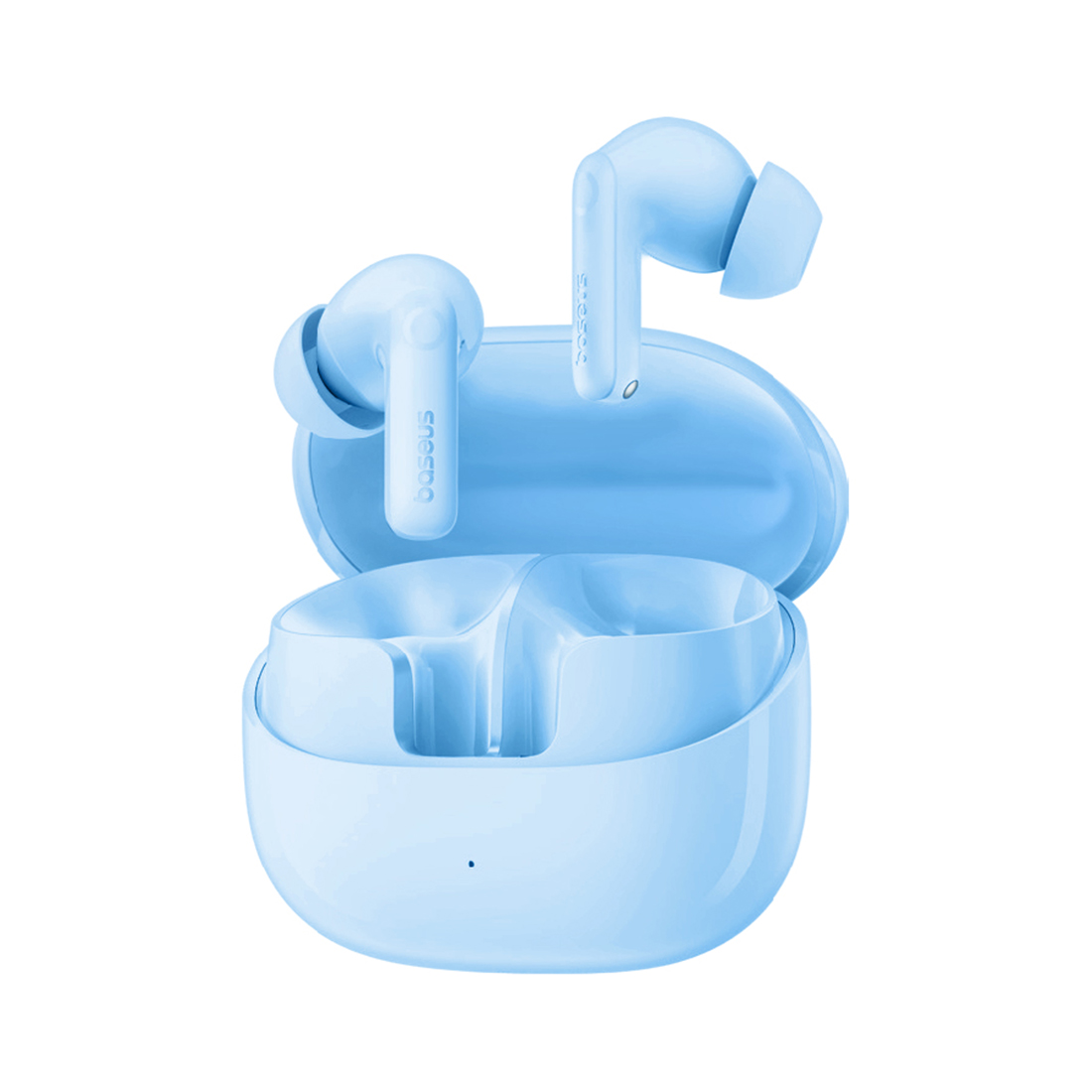 Наушники, Baseus, (A0010506), Bass BP1 Pro, In-Ear True Earbuds, Bluetooth, Адаптивное активное шумоподавление ANC, 6 микрофонов AI ENC для звонков, Сенсорное управление, Игровой режим низкой задержки, Быстрая зарядка, До 55 часов работы с кейсом, USB-C, Синий