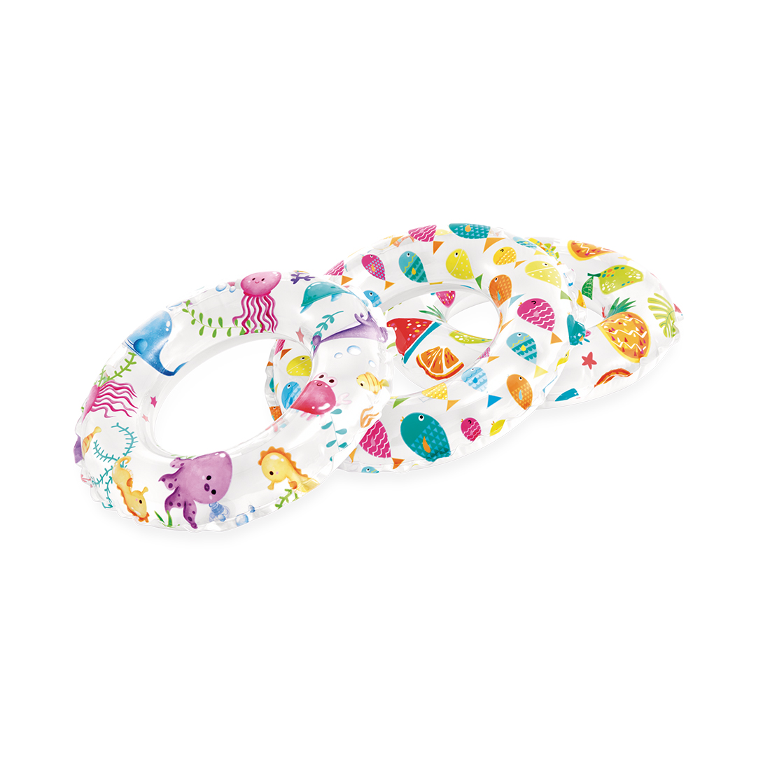 Круг для плавания Lively Print 51 см, INTEX