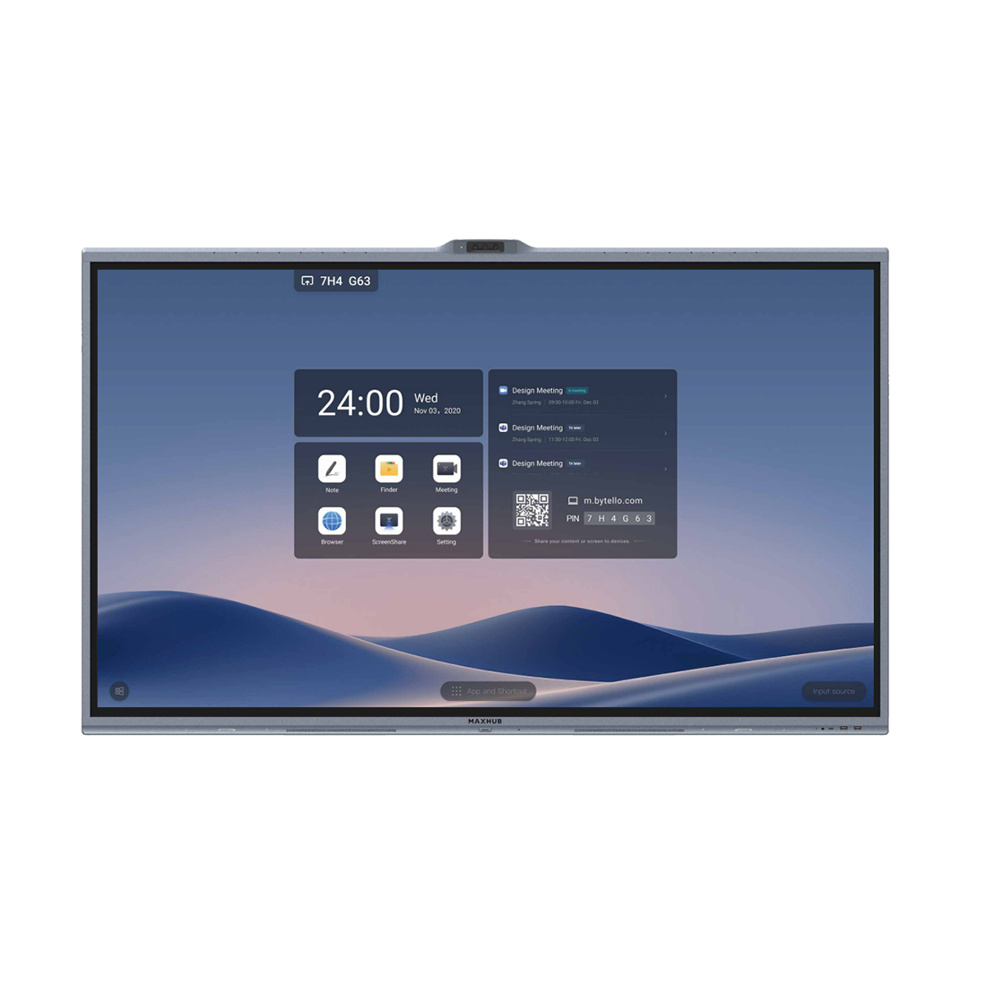 Интерактивная панель MAXHUB V8650 XBoard V7 Series 86" 4K UHD