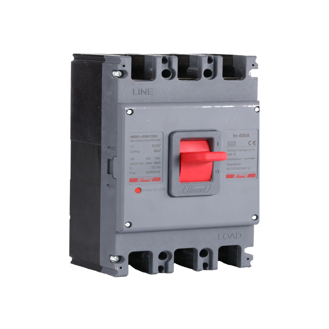 Автоматический выключатель, Himel, HDM363S3233XX, HDM3 63S/3P 32A