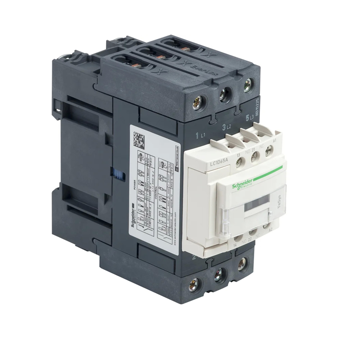 Контактор, SE, LC1D65AM7 3Р 65А НО+НЗ 220V 50ГЦ
