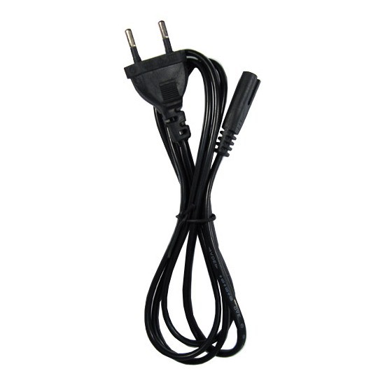 Кабель питания, iPower, С7, 2 pin, Используется в зарядных устройствах для ноутбуков и аудио-видео аппаратуре, 1.5 м.