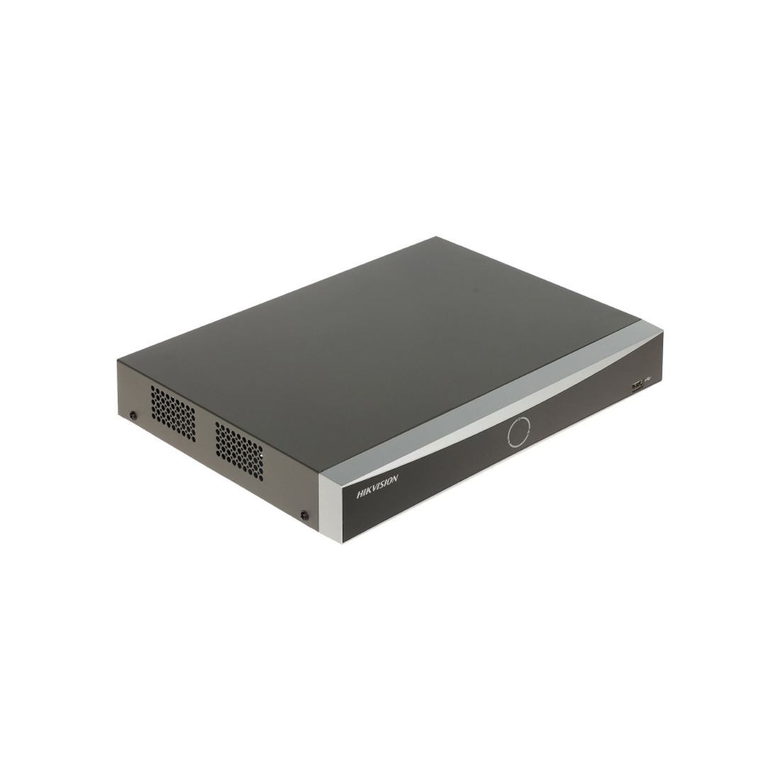 Сетевой видеорегистратор, Hikvision, DS-7616NXI-K1(B), 16 каналов, H.265+/H.265/H.264+/H.264, Разрешение записи: 4K, Full HD, D1, CIF, 160 Мбит/с, Интеллектуальная аналитика, Обнаружение движения 2.0, 1 SATA HDD 10 ТБ,