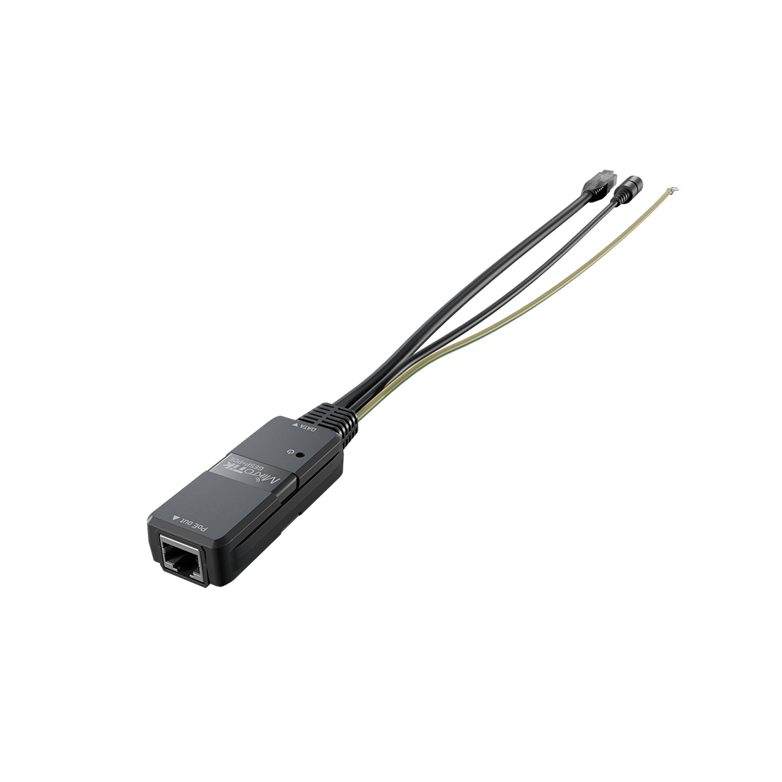 Инжектор Passive POE, MikroTik, GESP+POE-IN, Скорость 10/1000M, Passive PoE 4,5+.7,8-, со встроенной грозозащитой