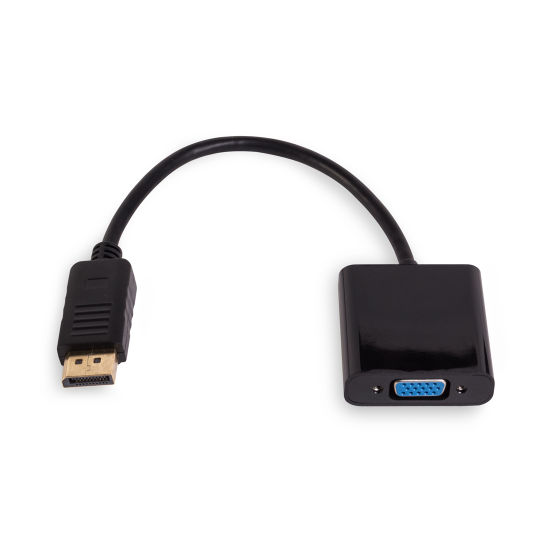 iPower DiVGAB Displayport-тан VGA-ға арналған адаптер, Қара