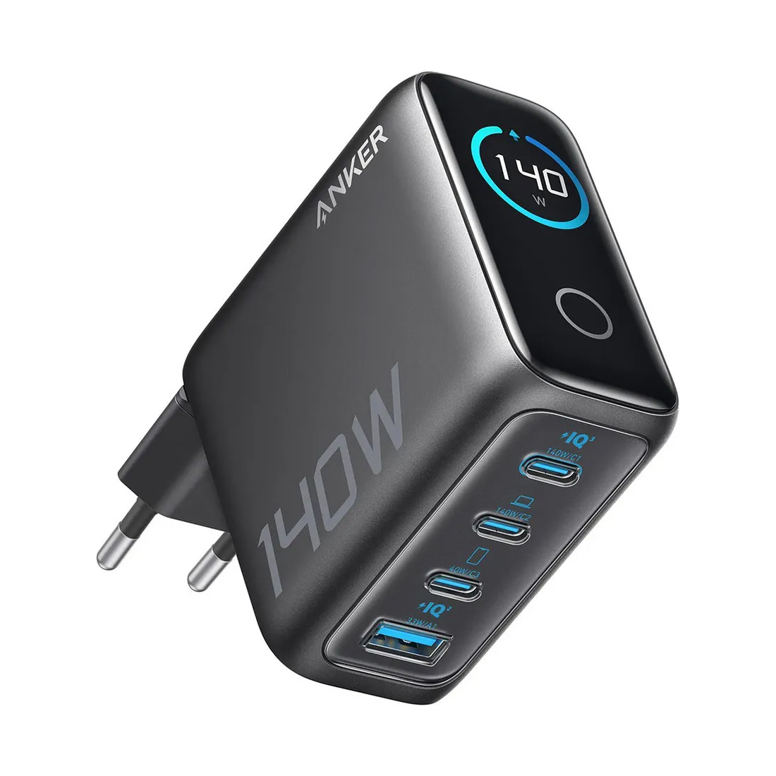 Адаптер питания, Anker, (A2697GZ1), 140W, 4-Port, PD 3.1