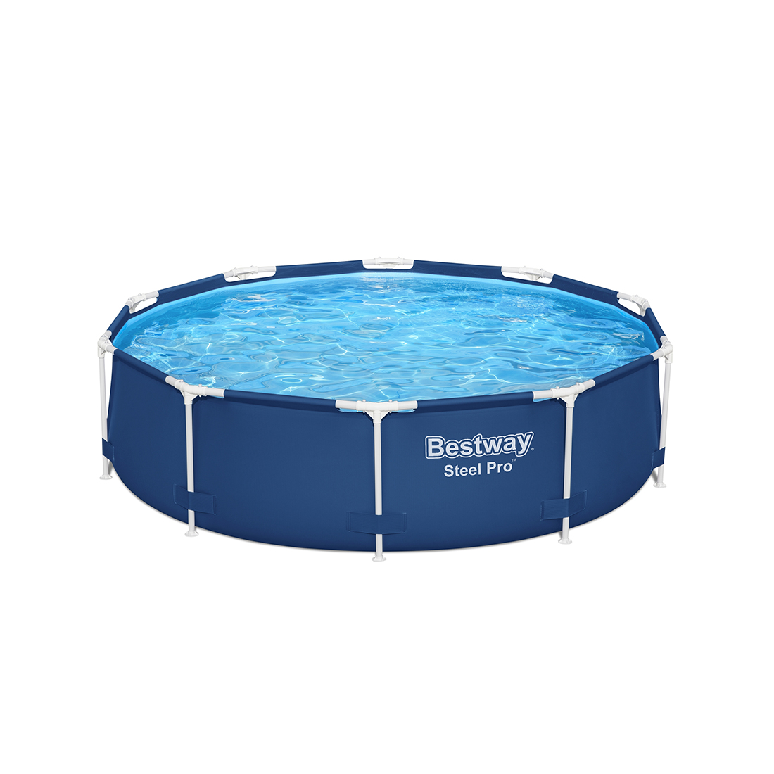 Каркасный бассейн Steel Pro 305 х 76 см, BESTWAY, 56677, Винил, 4678 л., Стальной каркас, Синий, Цветная коробка