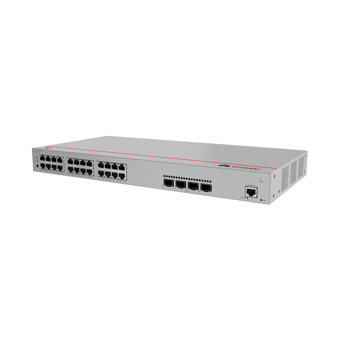 Коммутатор, Huawei, S310-24P4X, Управляемый L2+, 24 порта 10/100/1000M RJ-45, 4 порта SFP+, 400 W PoE+, стоечный